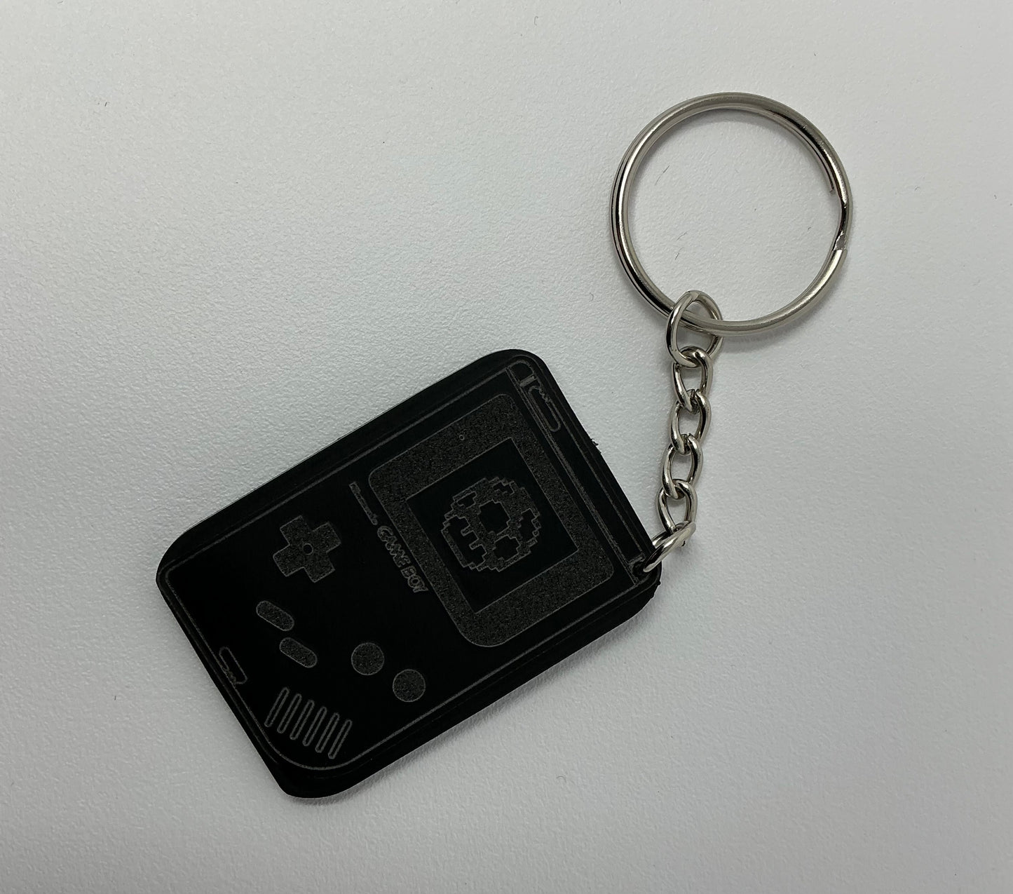 Black Acrylic Key chains